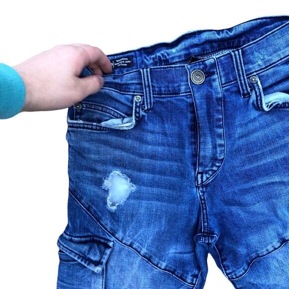 True Religion Jeans Size 29 ROCCO Blue - Picture 5 of 6
